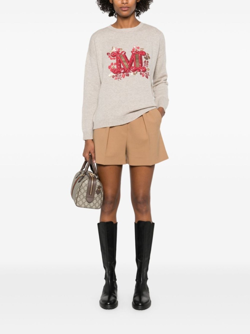 Max Mara `quota` Round-neck Sweater