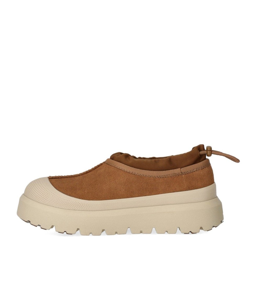 Ugg Tasman Weather Hybrid Chestnut Whitecap Slipper In Neutral
