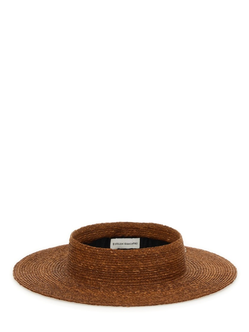 Helen Kaminski Rani Raffia Wide-brim Hat In Brown