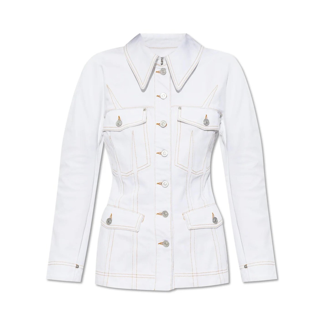 Givenchy Denim Buttoned Jacket