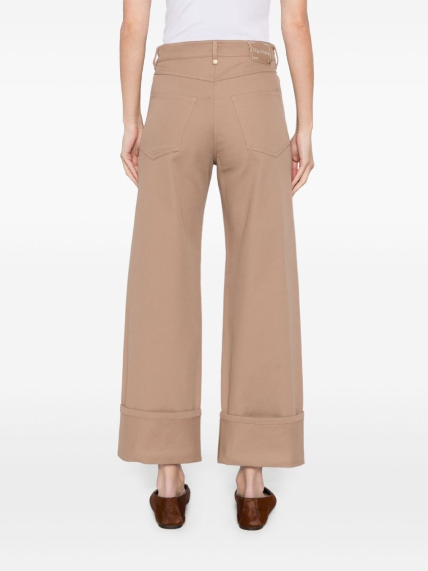 Max Mara Cervia Jeans In Brown
