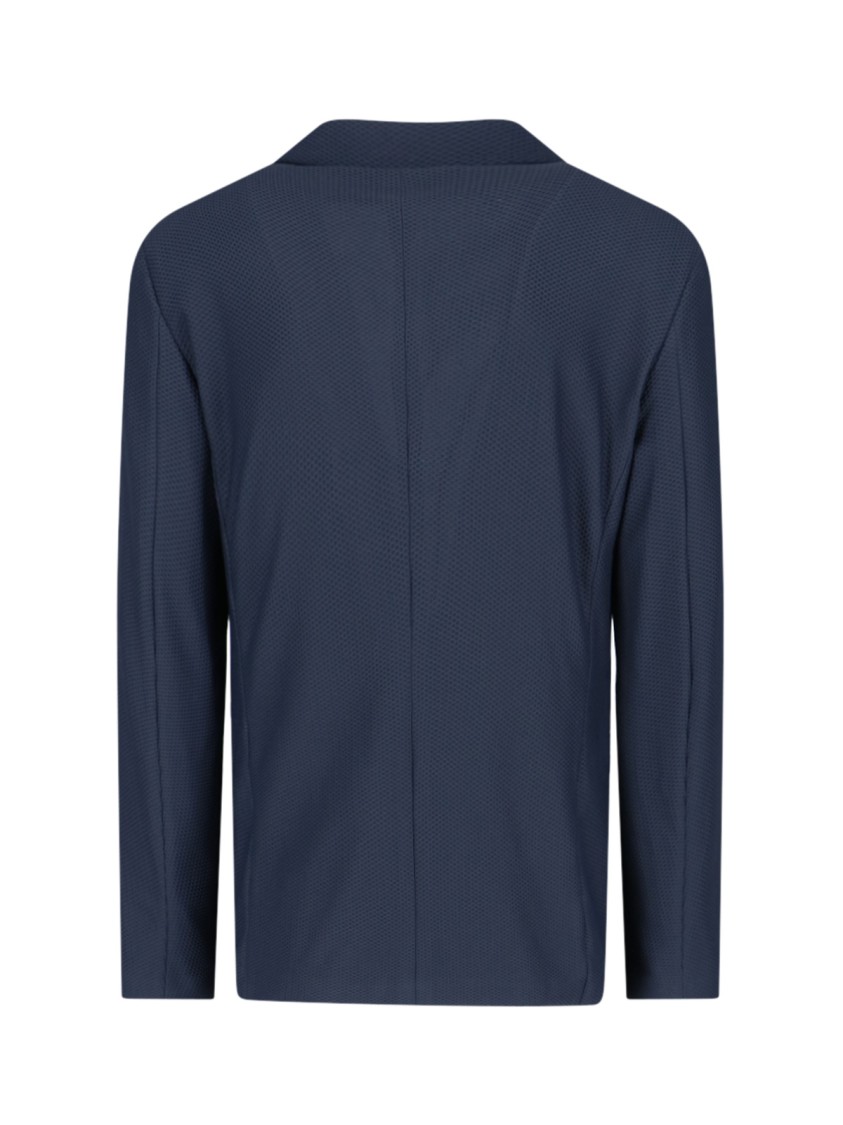 Giorgio Armani Tailored Jacket Textured Fabric