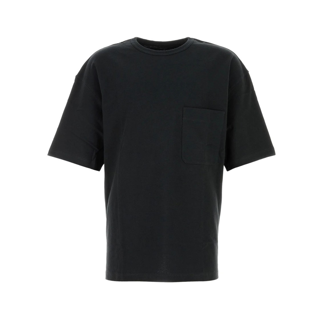 Lemaire Round Neck T-shirt With Short Sleeves And Chest Pocket