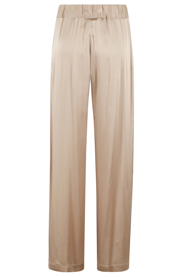 Shop Semicouture Semi Couture Jhonny Wide-leg Trousers In Neutrals