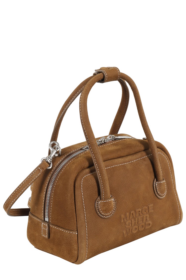MARGESHERWOOD MARGESHERWOOD MINI TOTE BAG IN SOFT NUBUCK LEATHER