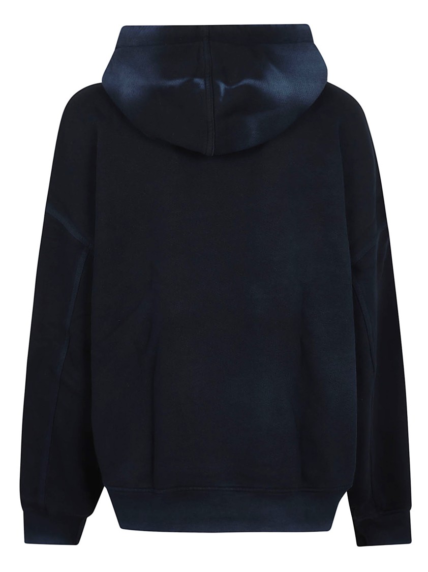 Cotton Citizen Gradient Effect Blue Cotton Sweatshirt In Blue