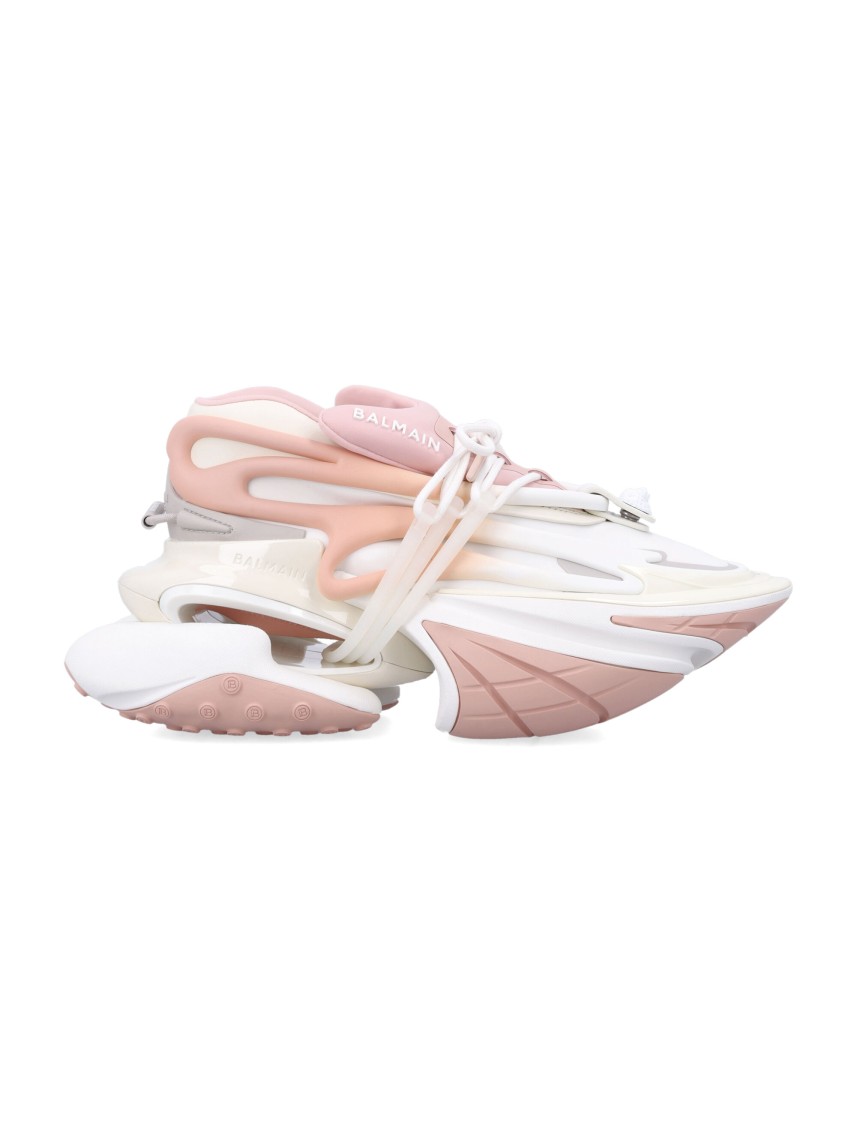 Balmain Unicorn Low Woman's Trainers In Pink