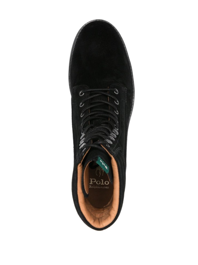 Polo Ralph Lauren Bryson Tall Boots In Black