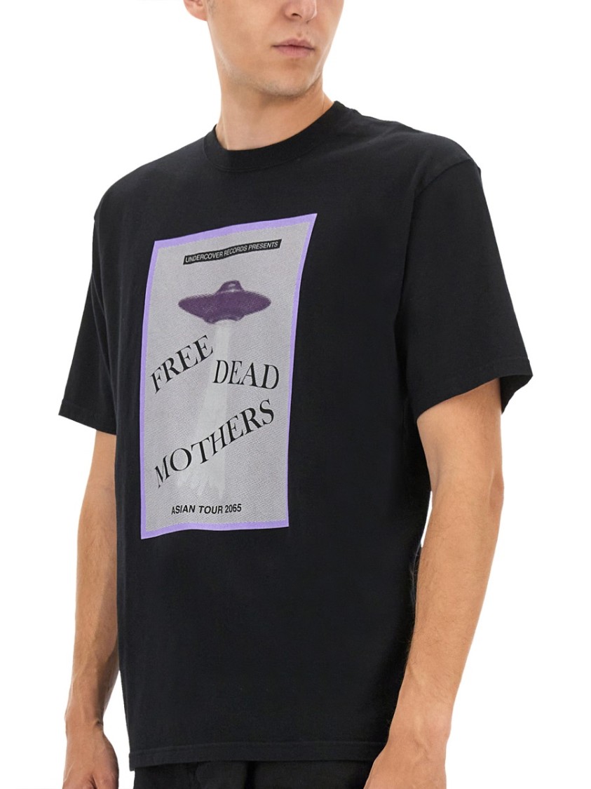 Undercover Uc1e3808 Free Dead Mothers Us Record Short Sleeve T-shirt