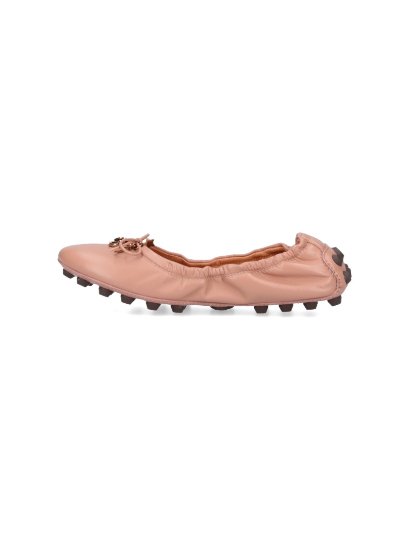 TOD'S TOD'S "BUBBLE" BALLERINAS – PINK 