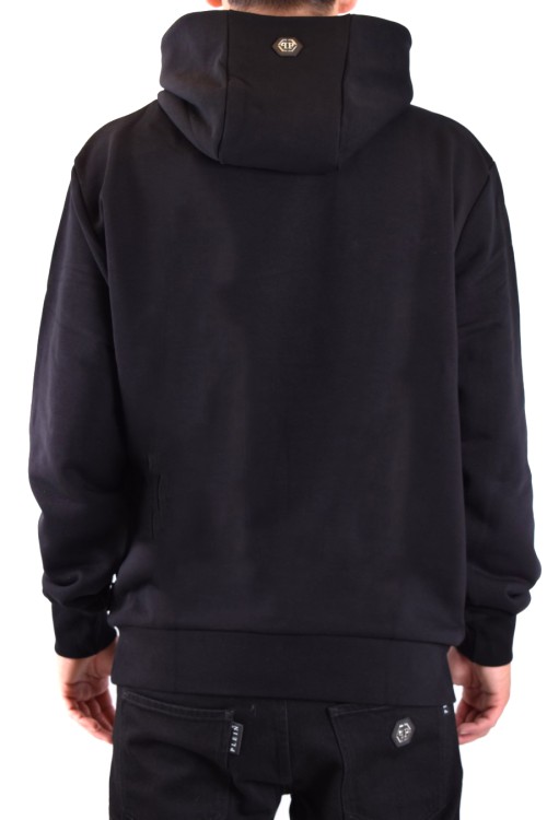 Philipp Ple Cotton Sweatshirt With Iconic Hexagonal Logo