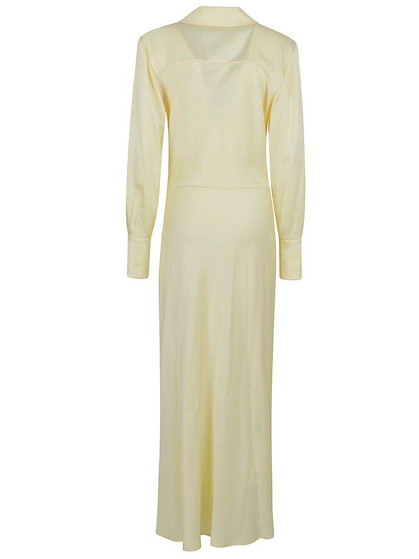 JONATHAN SIMKHAI JONATHAN SIMKHAI TALITA DRAPED MIDI DRESS