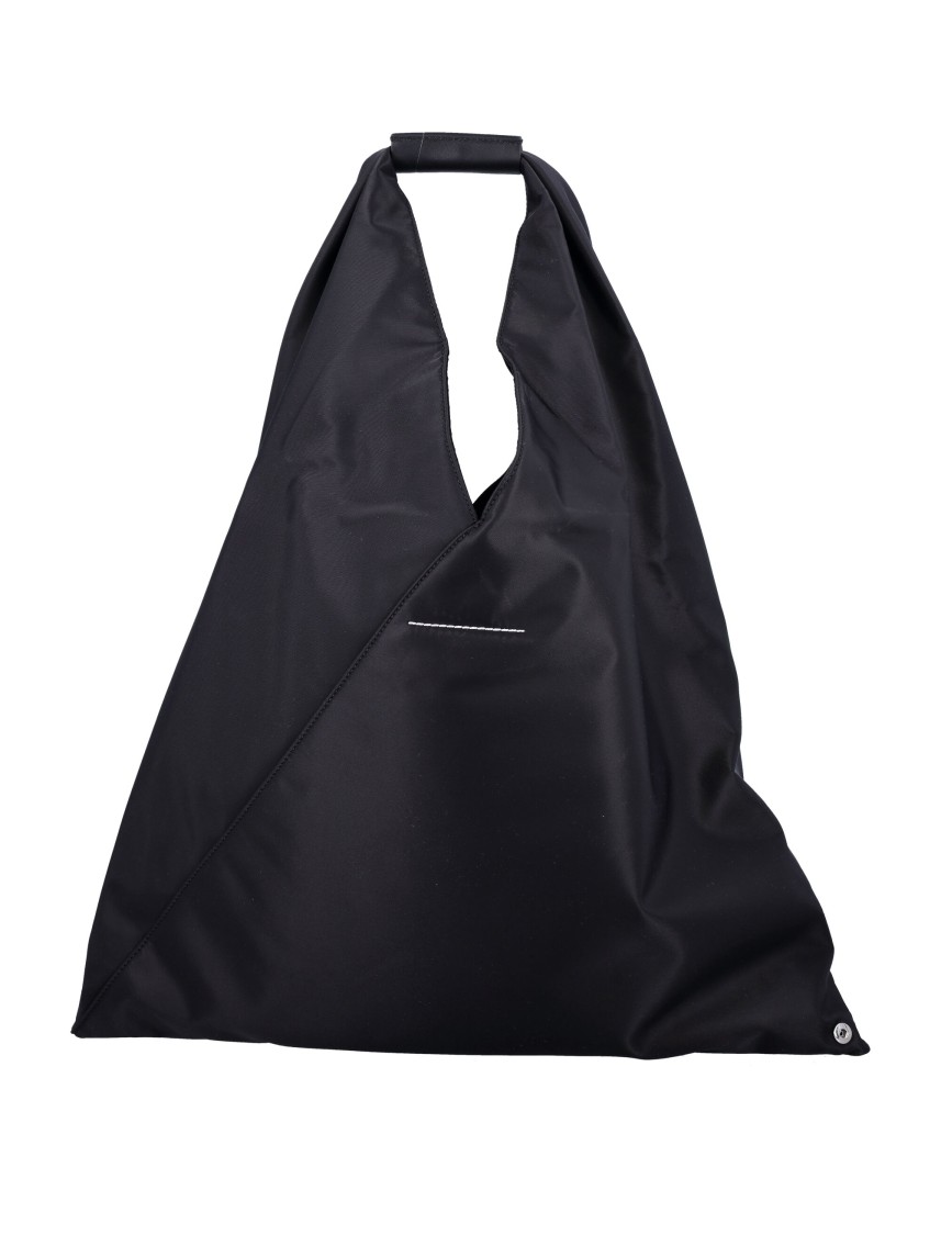 Mm6 Maison Margiela Mm6 By Maison Margiela Japanese Pocket Handbag With Zippered Front In Black