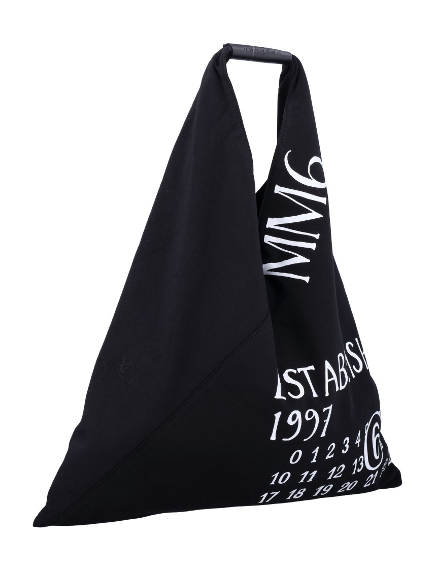 Mm6 Maison Margiela Mm6 By Maison Margiela Triangular-shaped Cotton Bag