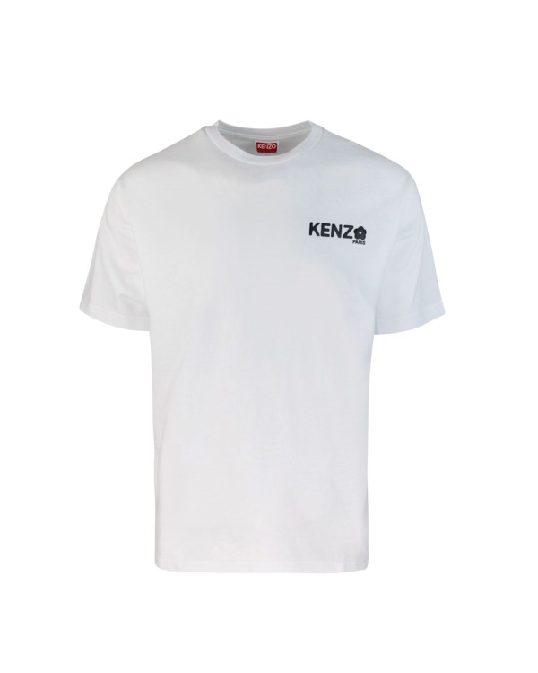 KENZO 花柄 Tシャツ ホワイト　'BOKE FLOWER' Tシャツ Kenzo: White Kenzo Paris Boke Flower 2.0 T-shirt | SSENSE