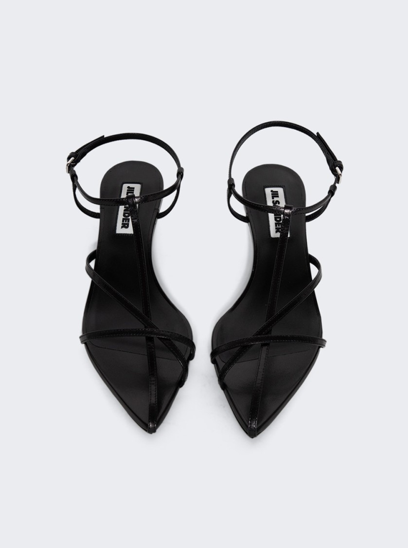 Jil Sander Sandal Heel Black