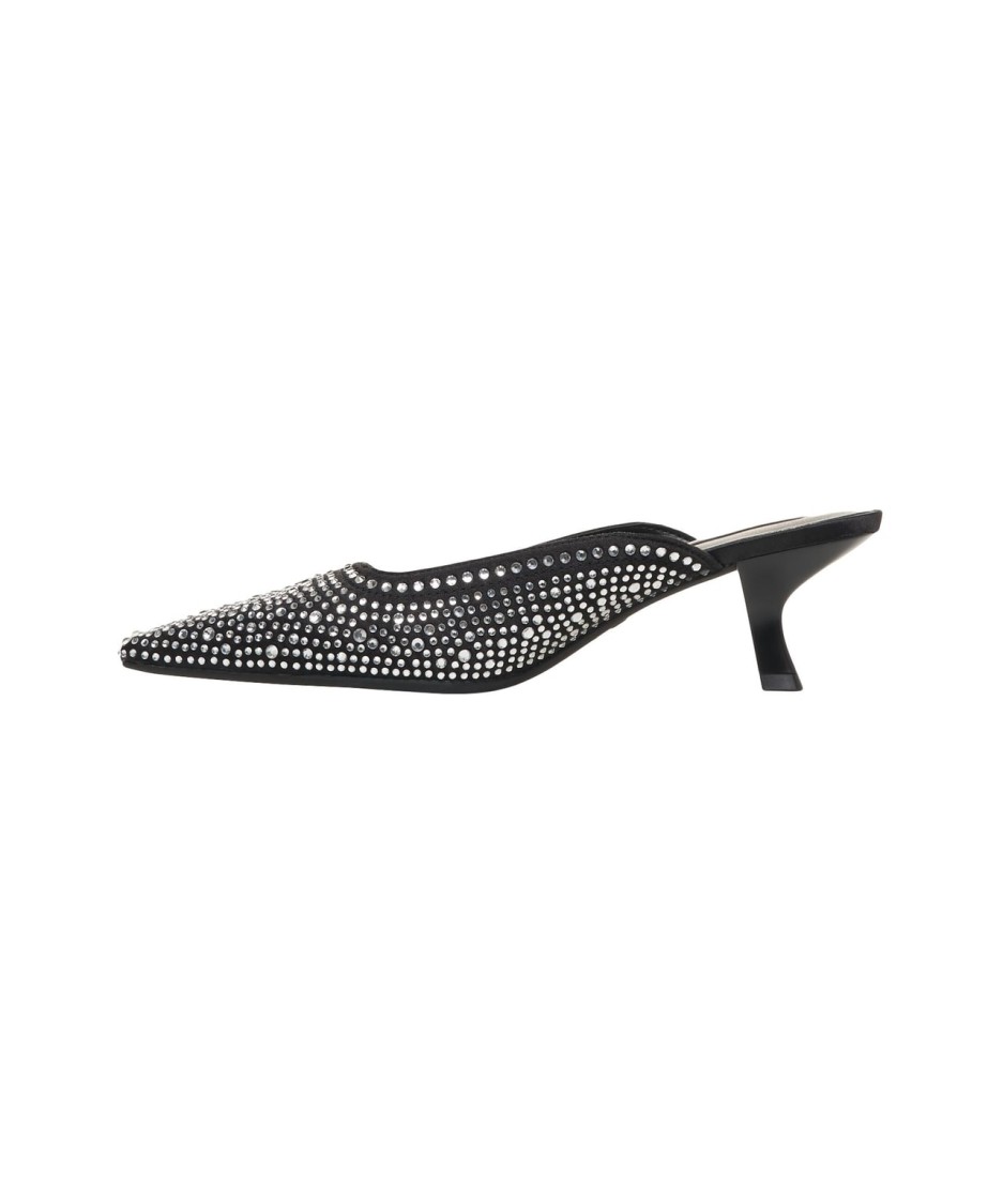 Liu •jo Liu Jo Sabot With Rhinestones 'gemy' In Grey