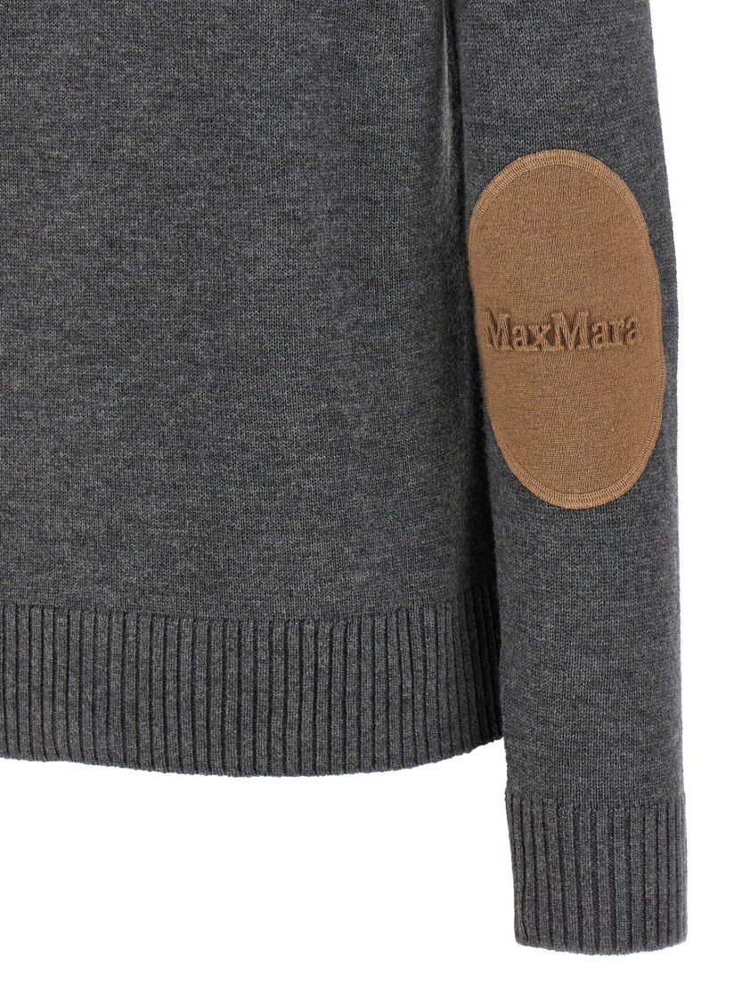 Max Mara 'apollo' Cardigan In Gray