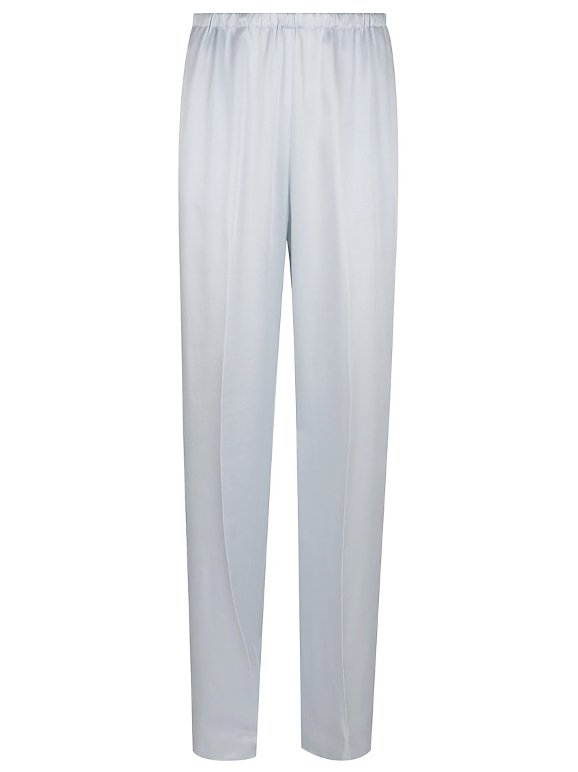 FORTE FORTE FORTE FORTE FLUID FIT ENVERS SATIN STRAIGHT PANTS