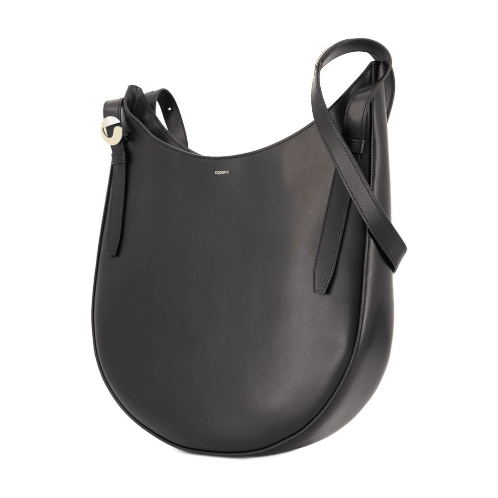 COPERNI COPERNI BELT SHOULDER BAG - LEATHER - BLACK 