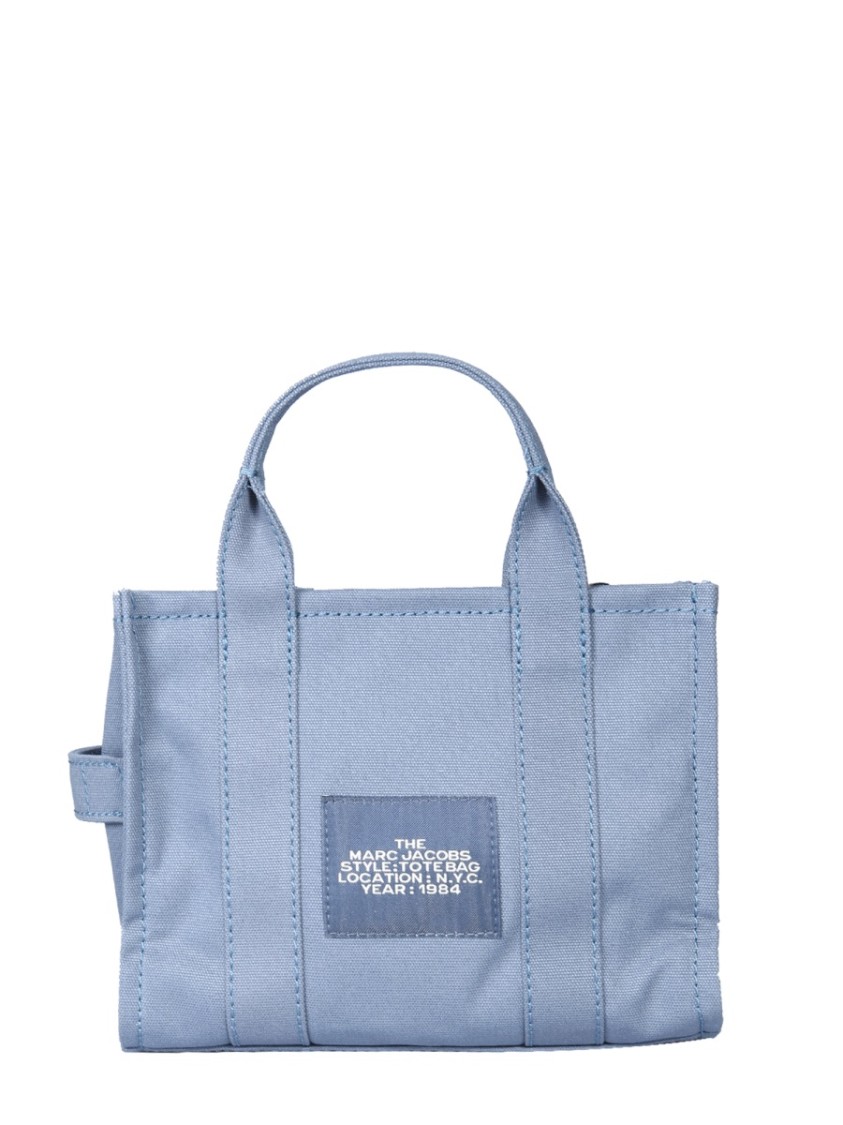 MARC JACOBS MARC JACOBS COMPACT COTTON TOTE BAG WITH STRUCTURED DESIGN