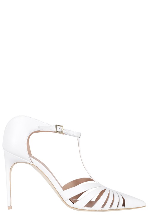 Malone Souliers Jennifer 90 Pump in White | THE LIST Malone Souliers Jennifer 90 Pump in White | THE LIST