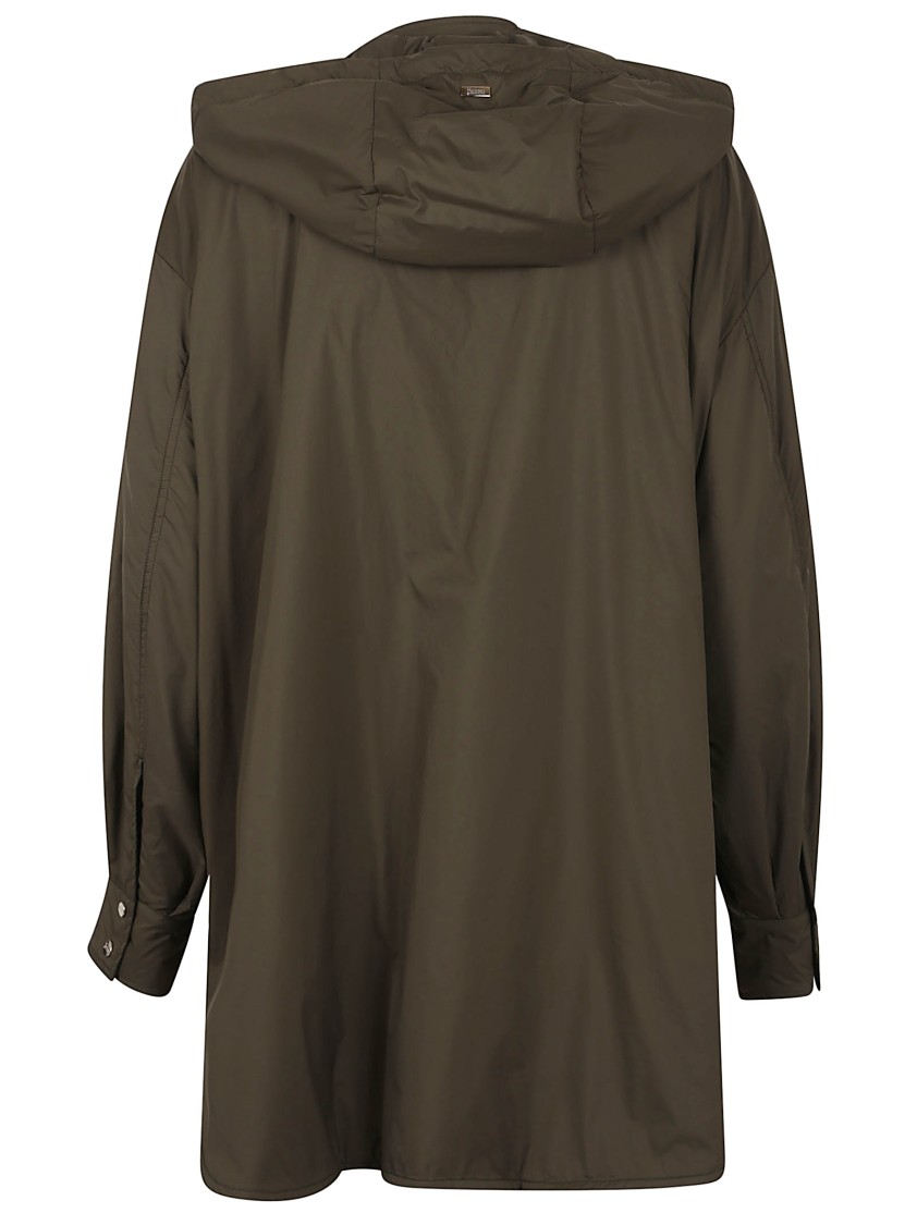 Shop Herno Parka With Removable Hood And Eco-friendly Design
