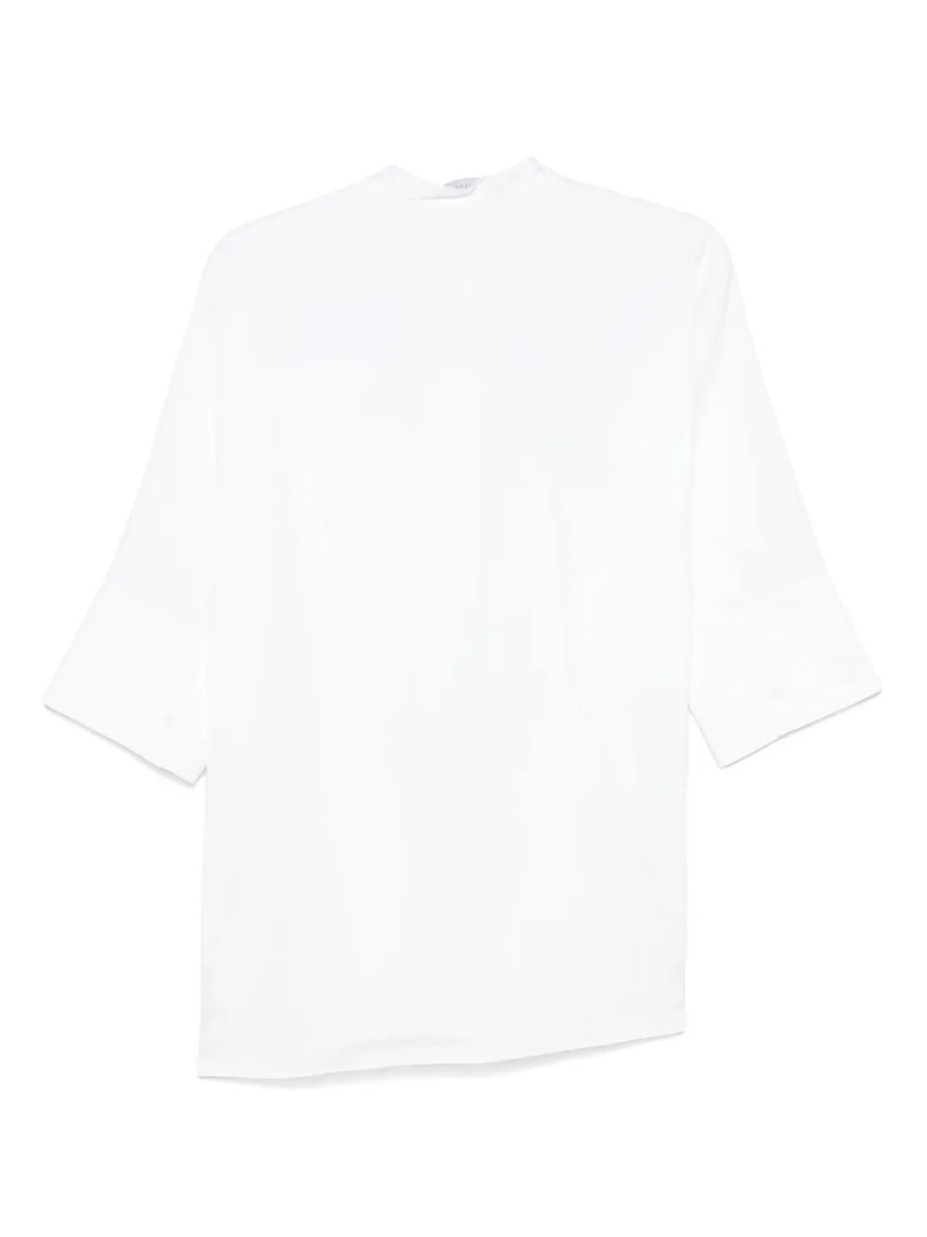 Shop Joseph Congo Shirt With Batwing Sleeves In White