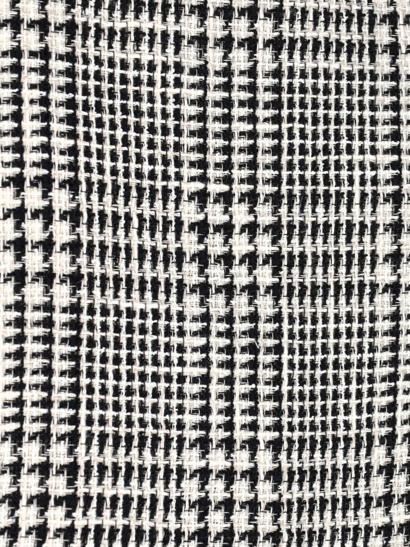 Shop Gianluca Capannolo Houndstooth Midi Skirt – White
