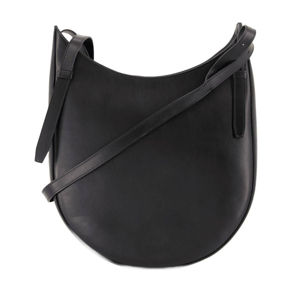 COPERNI COPERNI BELT SHOULDER BAG - LEATHER - BLACK 