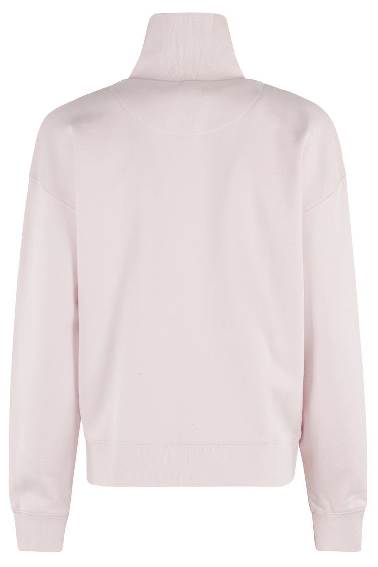 MAISON KITSUNÉ MAISON KITSUNÉ HALF ZIP SWEATSHIRT