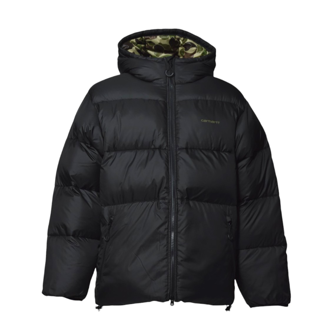 Carhartt Wip Black Toronto Nylon Down Jacket In Black