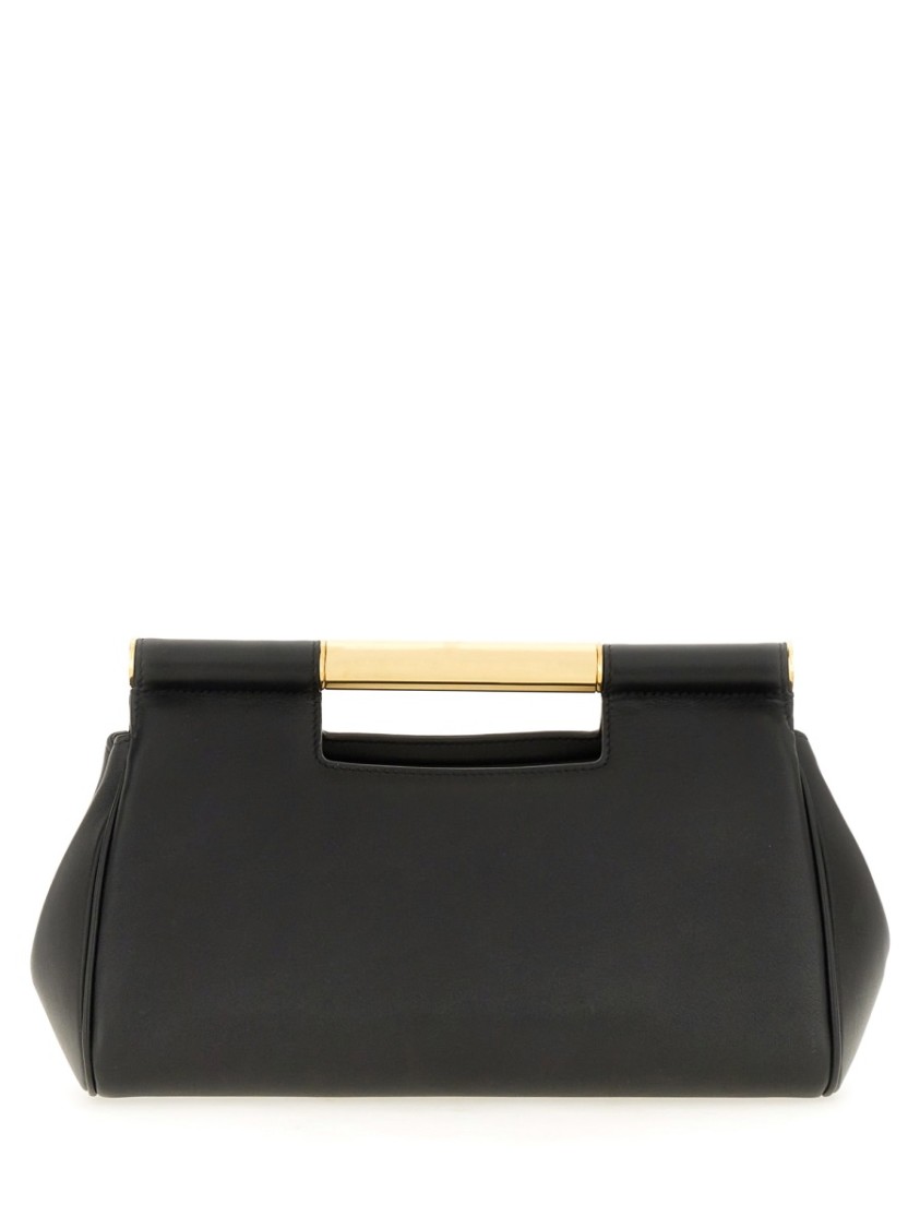 Dolce & Gabbana Dolce&gabbana Medium Black Sicily Handbag In Black