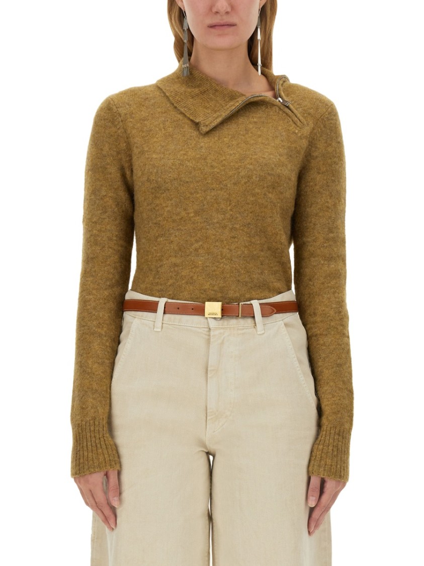 Shop Isabel Marant Étoile "odelle" Jersey In Neutrals