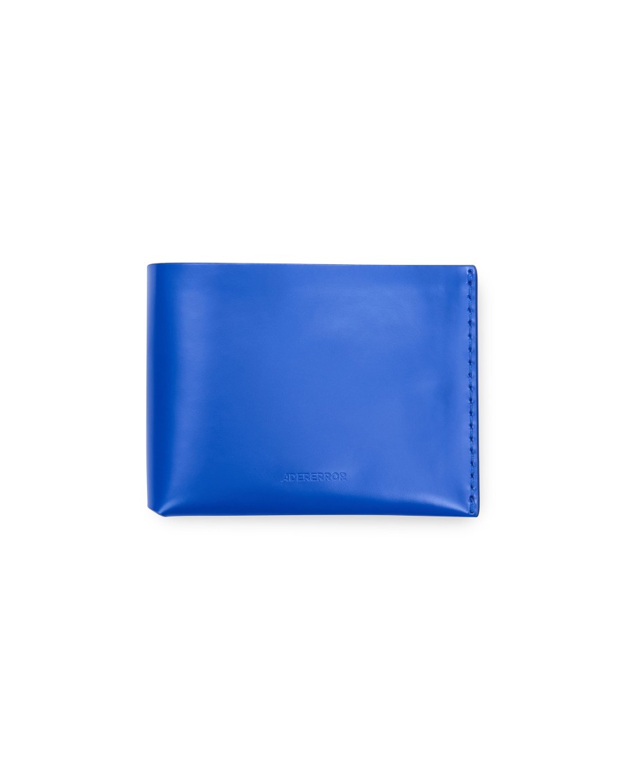 Adererror Voluminous Half-fold Wallet In Blue