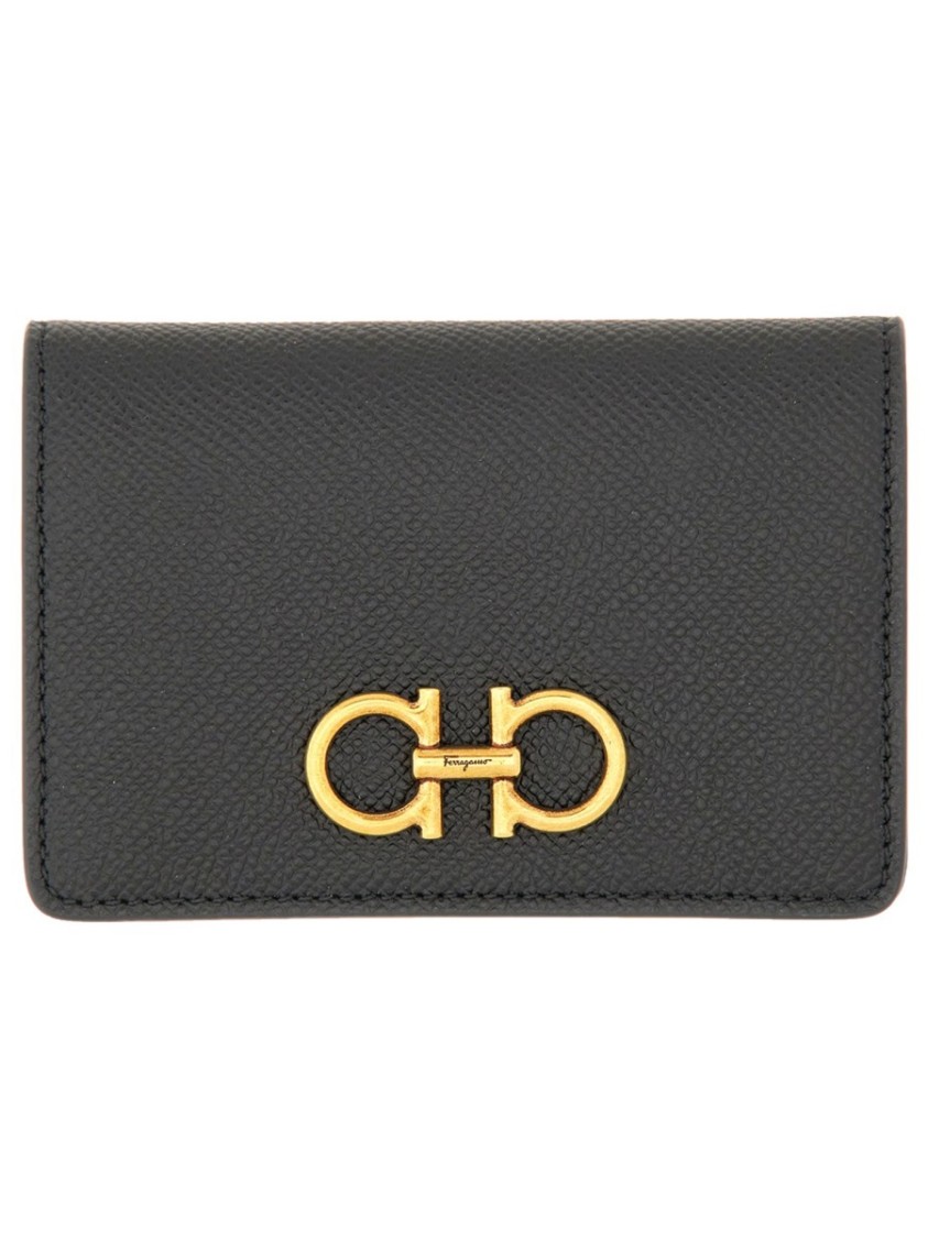 Ferragamo Salvatore Gancini Credit Card Holder