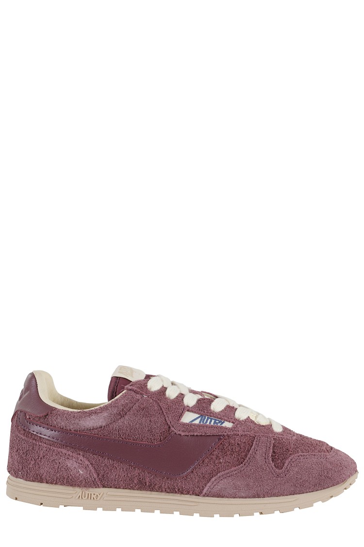 Autry Windspin Sneakers With Used-effect Suede