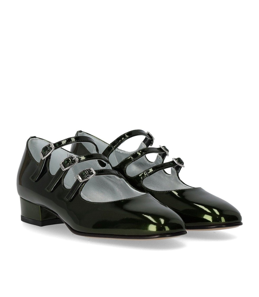 Carel Paris Ariana Green Mary Jane Pump In Green