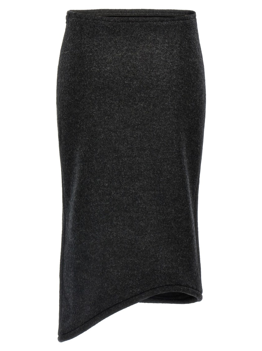 Victoria Beckham Padded Tube Detail' Skirt Midi | THE LIST