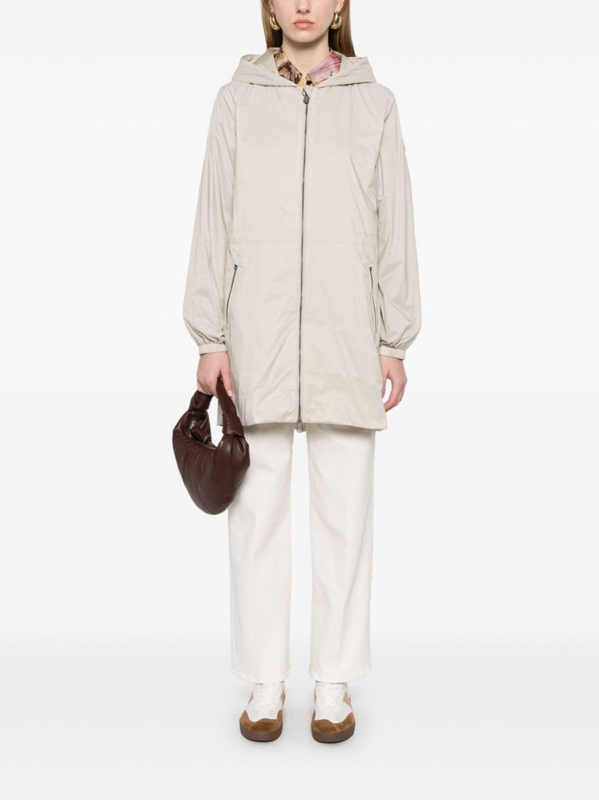 Save The Duck Lightweight Relaxed Fit Jacket With Hood In Neutrals