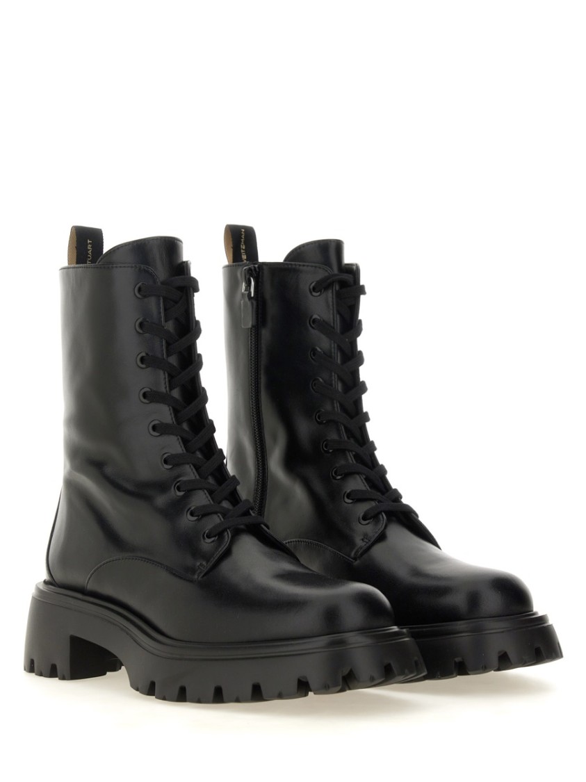 Stuart Weitzman Emerson Leather Ranger Booties