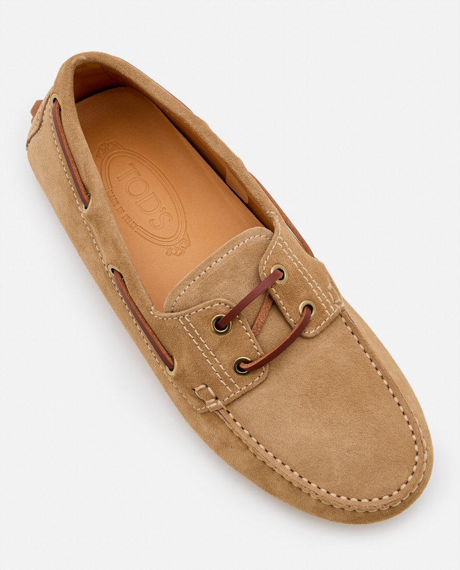 Shop Tod's Gommino Macro 52k Loafer In Brown