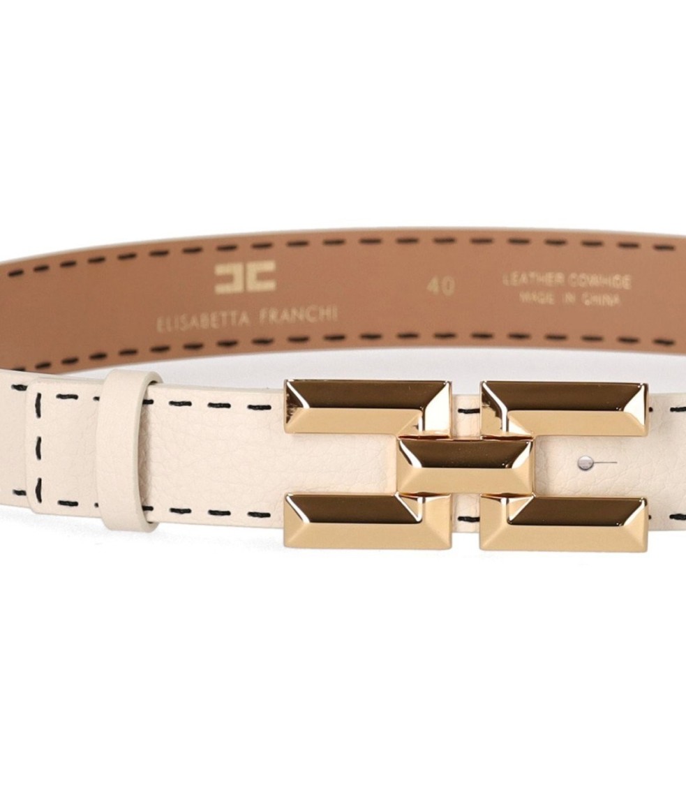 ELISABETTA FRANCHI ELISABETTA FRANCHI BUTTER HIGH WAIST BELT