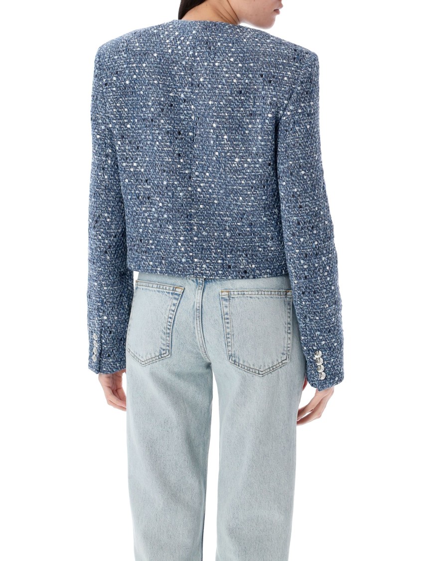 Shop Anine Bing Amber Tweed Jacket