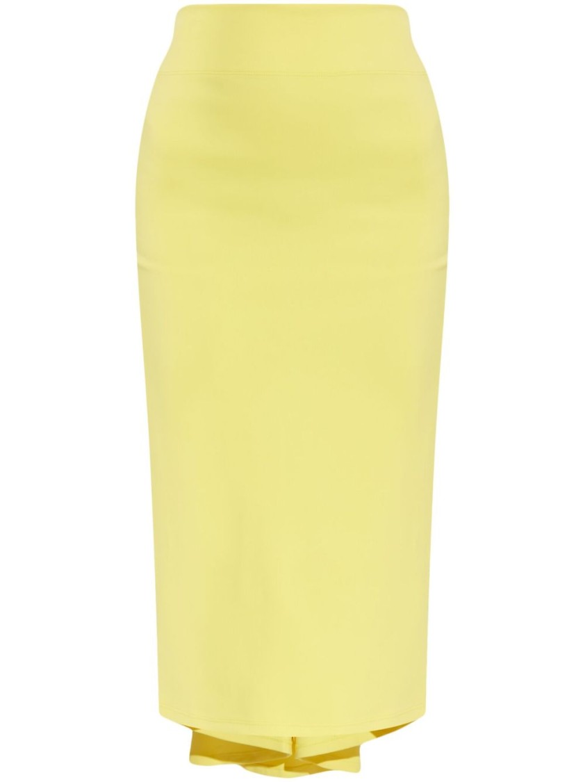 Shop Jacquemus High-waisted La Jupe Sablier Skirt