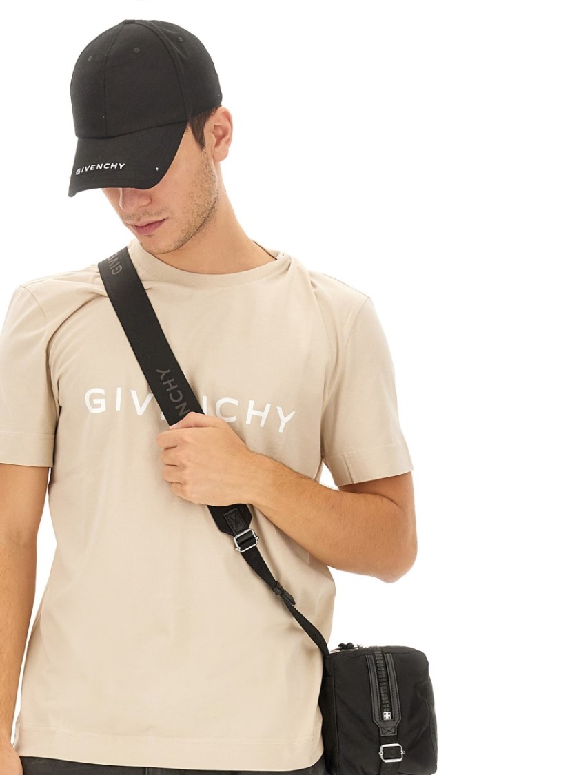 Givenchy Rectangular Black Shoulder Bag With Adjustable Strap