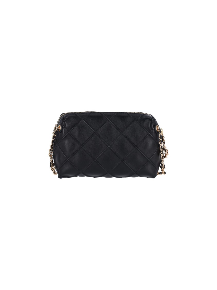 Tory Burch Mini Shoulder Bag "fleming" – Black