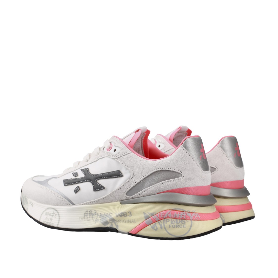 Premiata Moerund 7467 Sneakers With A Raised Sole