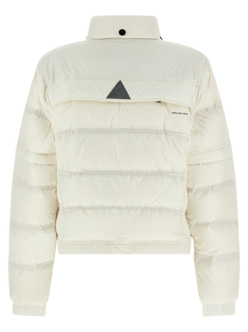 Moncler Grenoble Women 'mauduit' 2-in-1 Down Jacket In Neutral