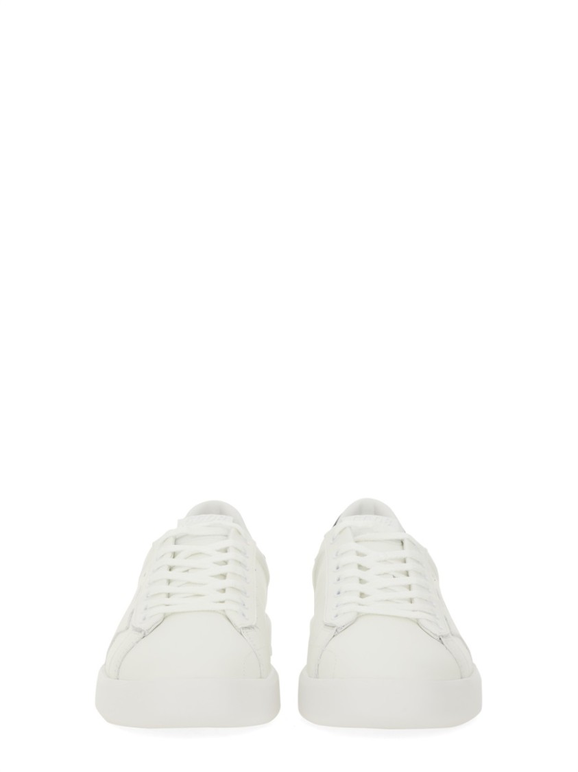 Golden Goose Mens Silver Com Pure Star Bio Logo-print Faux-leather Low-top Trainers In White